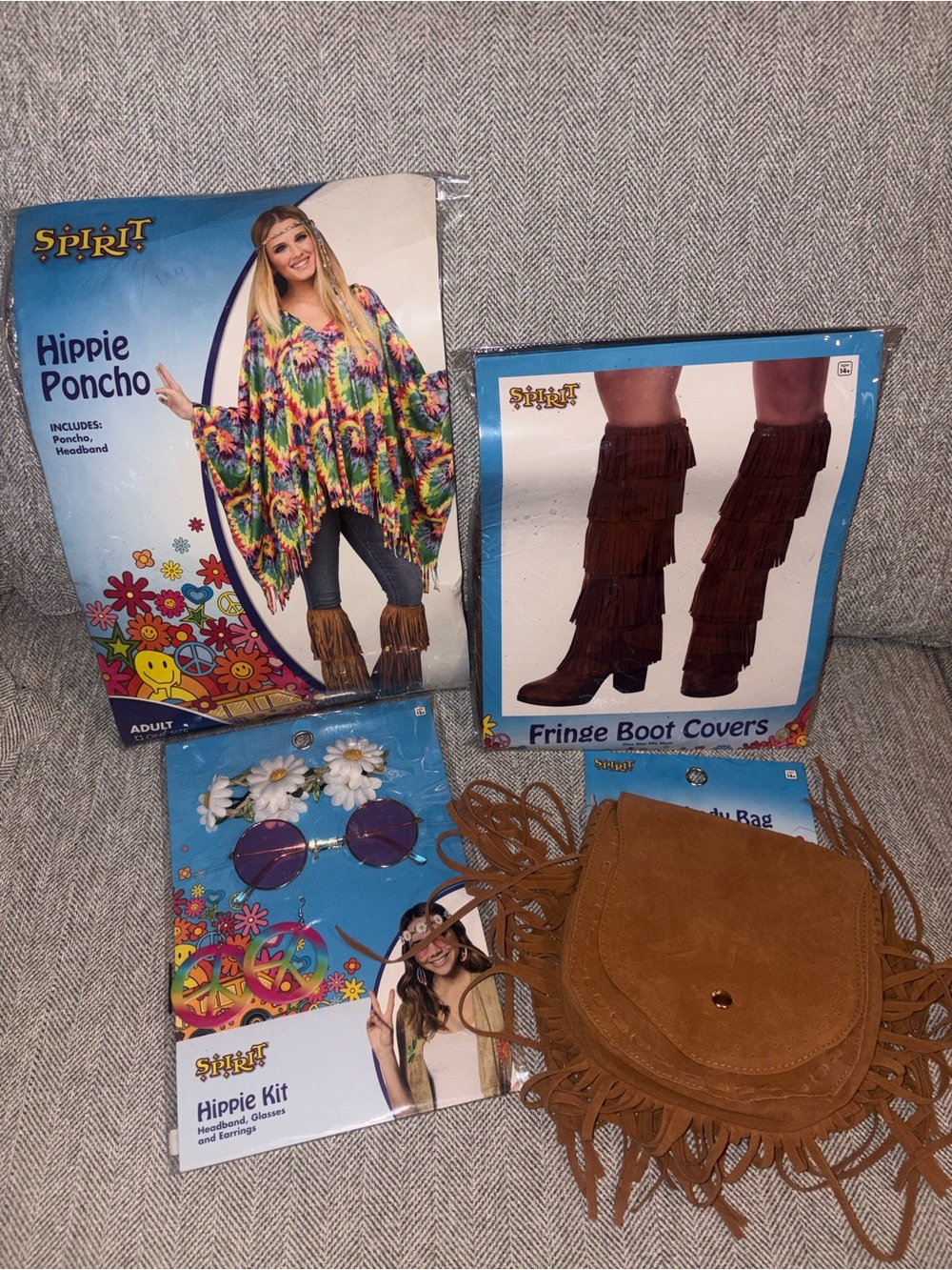 Spirit women’s Hippie Halloween costume new with tags